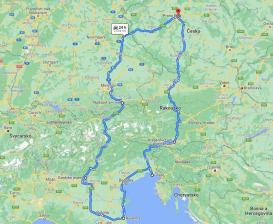 Trasa google